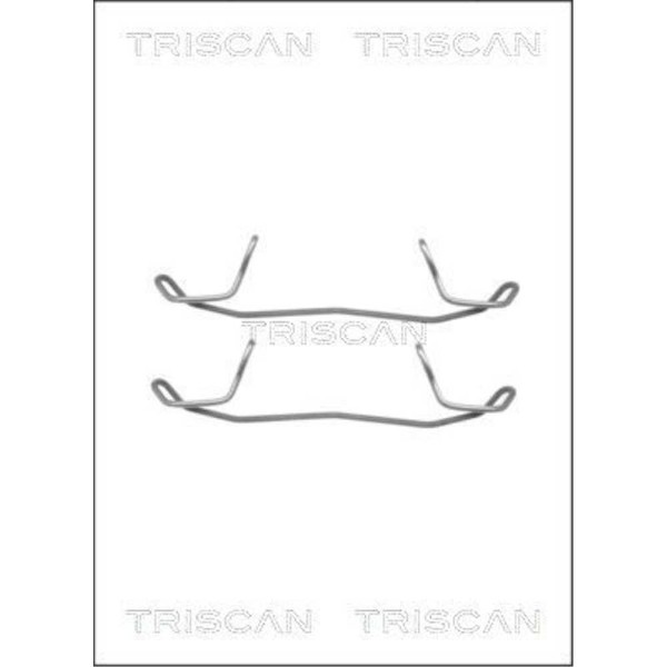 Triscan ZubehöRsatz Scheibenbremsbelag FüR VW Golf IV 1J1 1.4 16V 1.6 1J5 1.9-image
