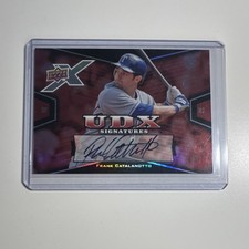 Upper Deck 2008 X UDX Signatures Autograph Frank Catalanotto #FC Rangers
