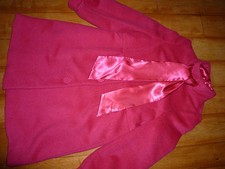 Almost Famous London Fluffy Pink Coat Baby Doll Uk12 Rrp£190