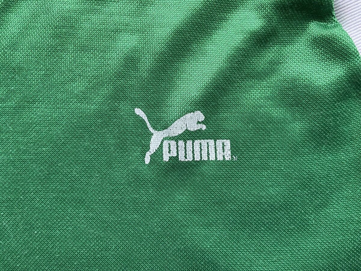 PUMA 90s FOOTBALL SHIRT SOCCER JERSEY sz M MEN GREEN | eBay PUMA 90s FOOTBALL SHIRT SOCCER JERSEY sz M MEN GREEN | eBay