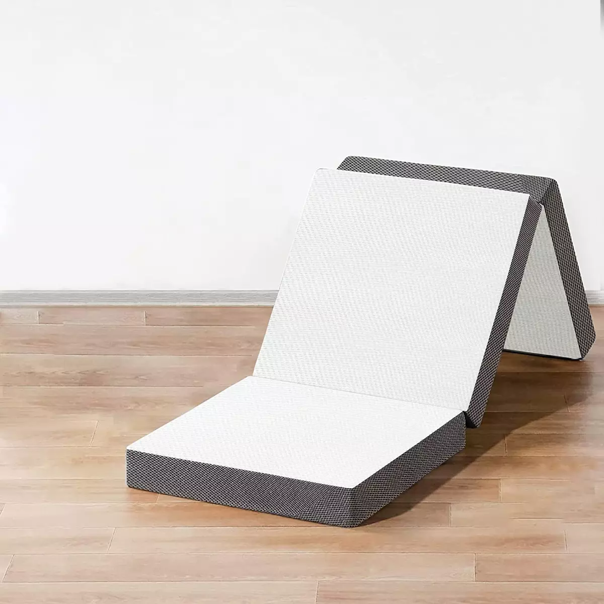 Tri fold top portable mattress