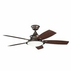 Kichler 310104wcp Cameron Ceiling Fans Weathered Copper Powder
