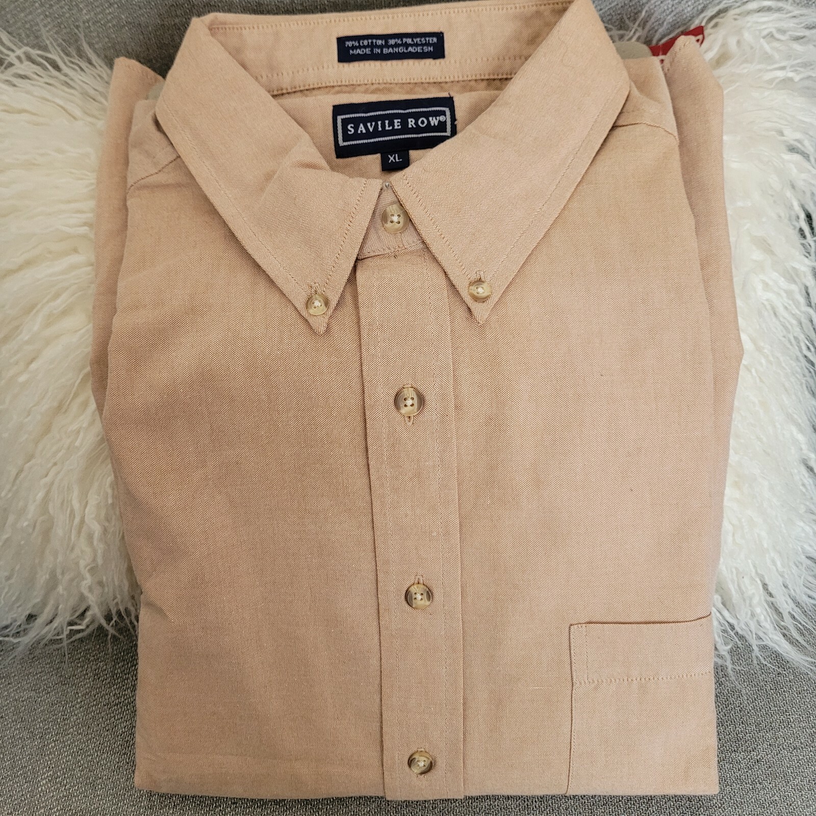 Camicia XL Saville Fila manica lunga con bottoni