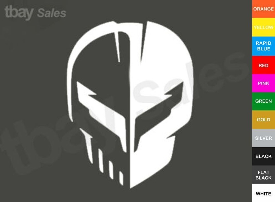 Corvette C8.R Racing Jake Skull Vinyl Decal Stingray Sticker