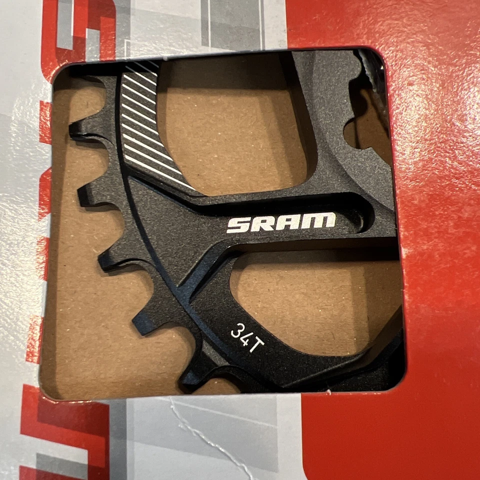 Plato SRAM 34t montaje directo 6 mm desplazado 11s X-Sync negro Foto 2 de 4