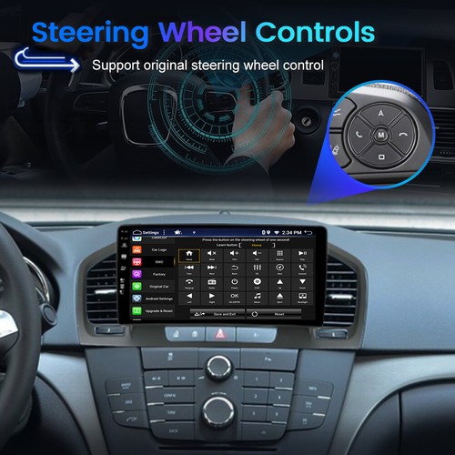 DAB+ Android 14 Für Opel Insignia 2008-2014 Autoradio Navi Car Play GPS SWC 64GB - Bild 6 von 16