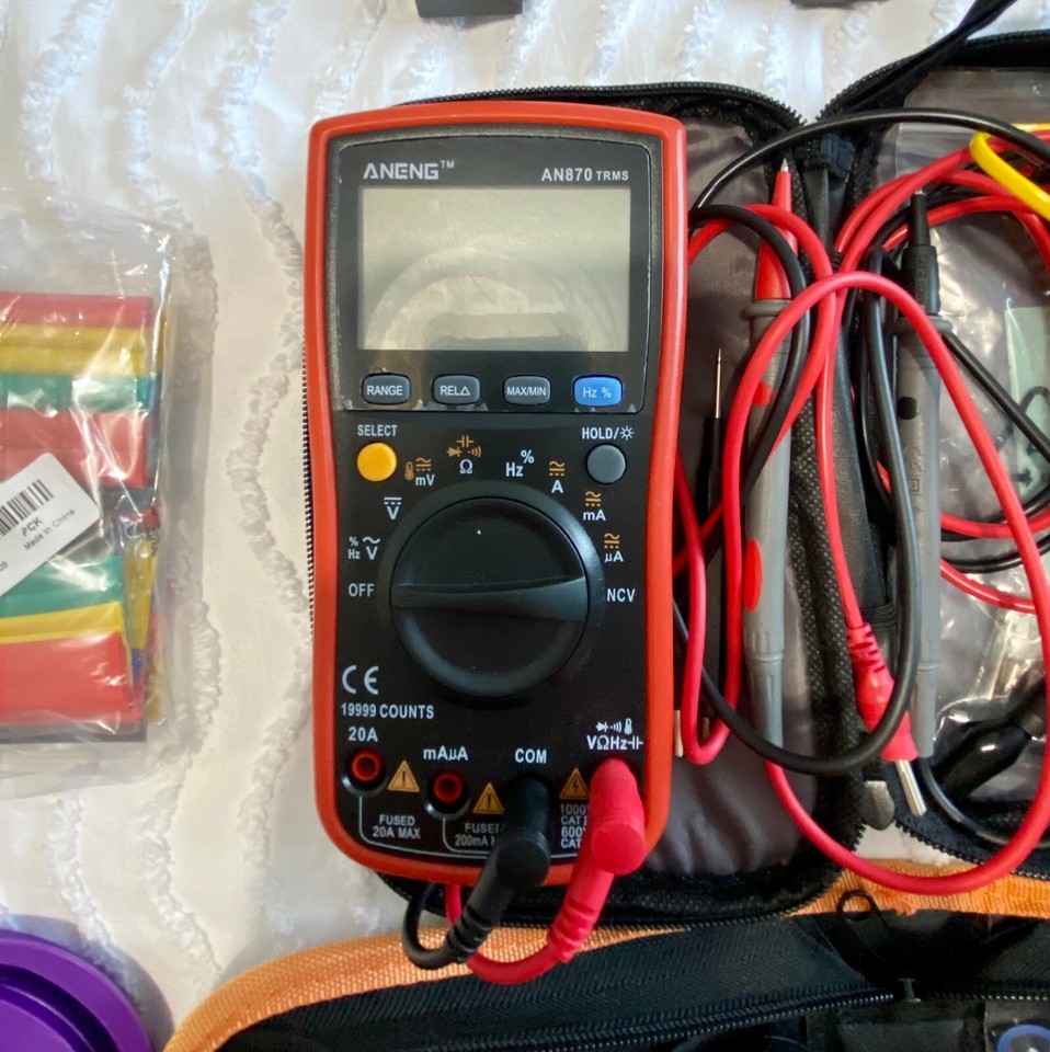 JOB LOT Massive DIY Electronics and Soldering Kit + Testing + Building