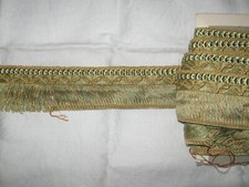 10 METRES DE GALON ANCIEN PASSEMENTERIE DE LYON--FRENCH FRINGE TRIM--N°DEC93