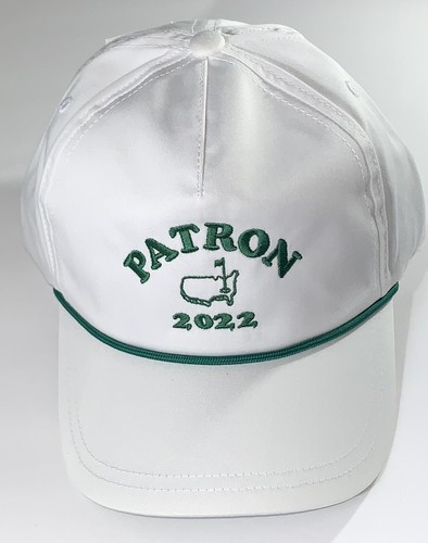 2022 Masters golf Patron Hat white 