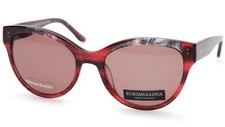 NEW BCBGMAXAZRIA EMBRACE Wine Combo EYEGLASSES FRAME 53-18-130mm B45mm