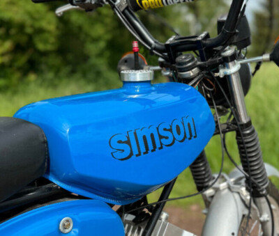 Transparente Große  Simson S51 electronic   Aufkleber DDR IFA PREMIUM