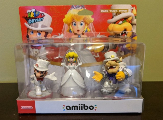 Nintendo amiibo Mario Odyssey Character Figure Pack for sale online | eBay