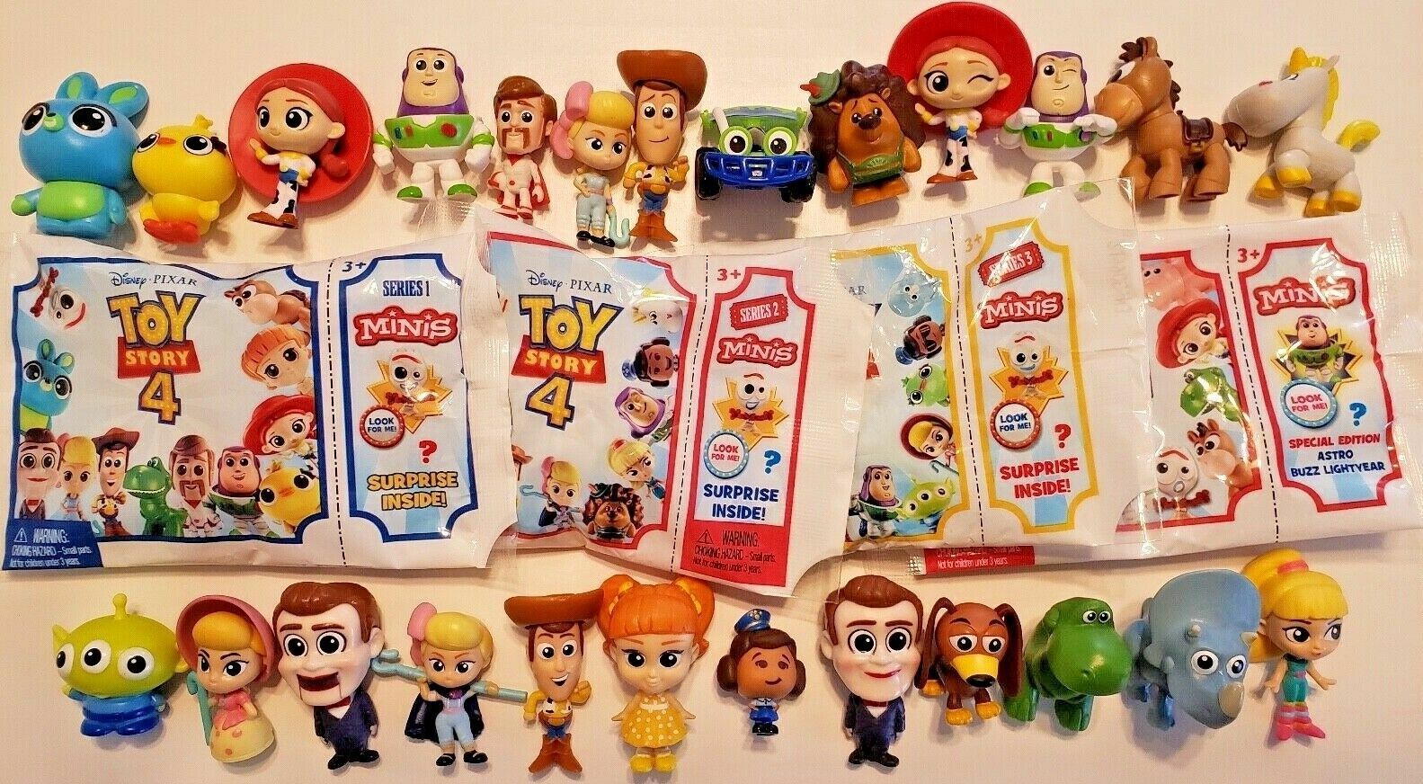 Toy Story 4 Minis Series 1, 2, 3, Special Edition, Andys Toy Chest, Als Toy Barn