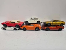 Lot of 6 early Matchbox Superfast: BMC VW 1500 Ford GT Porsche Dodge Tanzara "D"