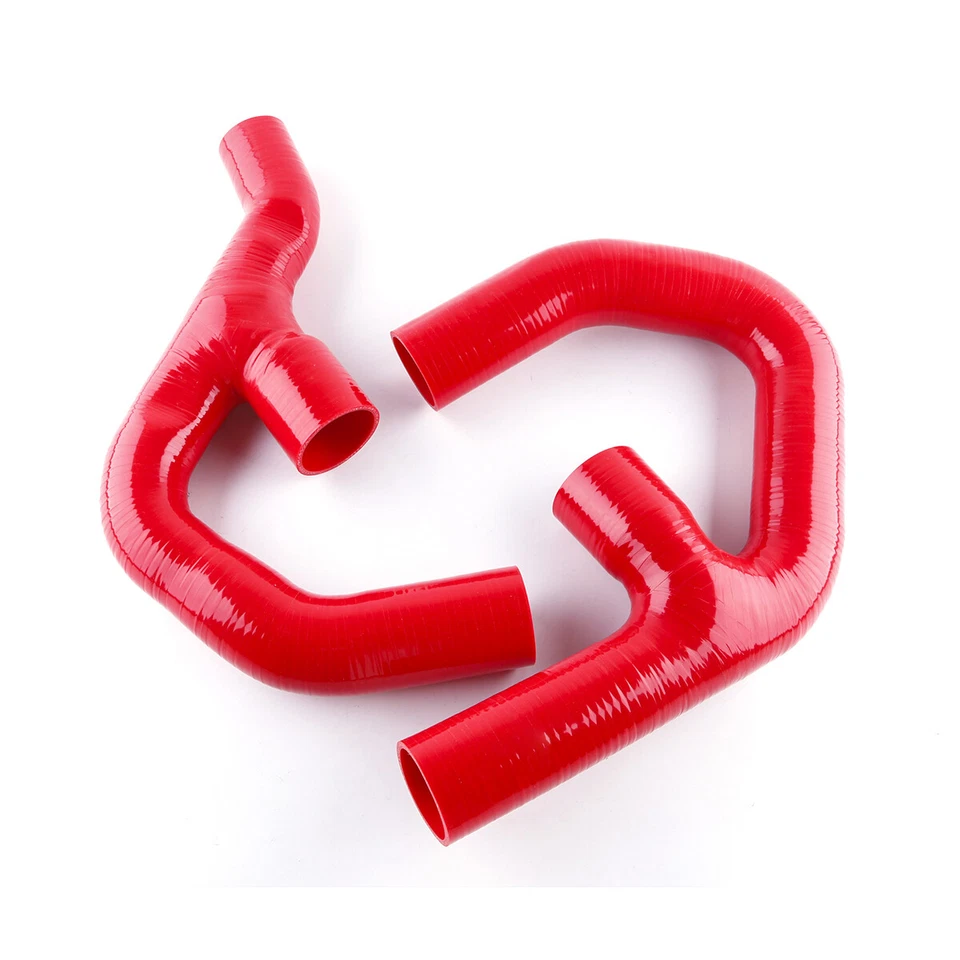 Silicone Radiator Intake Hoses Kit Fits VW Volkswagen Golf MK5 MK6 GTI FSI 2.0T Foto 3 de 4