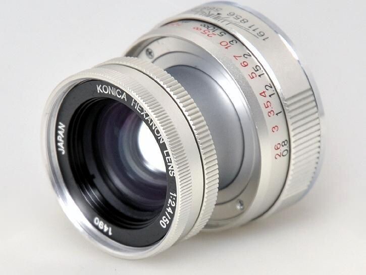 Konica Hexanon 50mm F2.4 Limited Standard Prime Lens L39