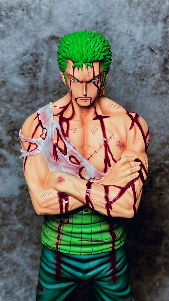 Blood Roronoa Zoro Resin Dream Studio One Piece Collectibles Blood Roronoa Zoro Resin Dream Studio One Piece Collectibles