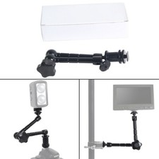 11" Friction Adjustable Articulating Magic Arm For DSLR LCD Monitor LED Light