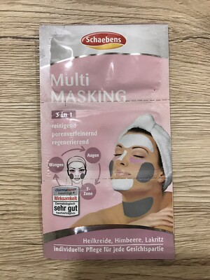 (644,44 /L) Schaebens Crememaske Gesicht 3 in 1 Multi Masking 3x3ml