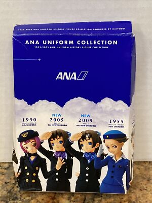 Kaiyodo ANA Uniform Collection Figure W/10 pecies From Japan F/S