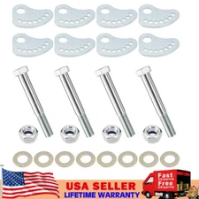 Upper Arm Alignment Cams Bolt Kit For Chevy Silverado Tahoe GMC Sierra 1500 2500