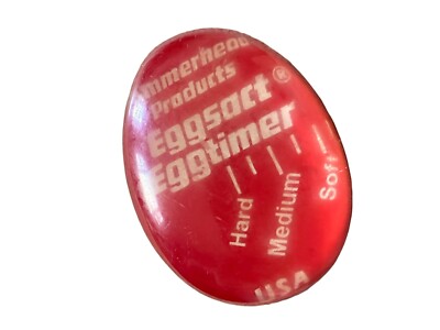 Vintage Eggsact Eggtimer Hammerhead Products Boiled Egg Color Changing Timer