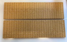 5x Wall Kits 245mm X 75mm. Train Model Kit. Scenery. OO/HO Gauge