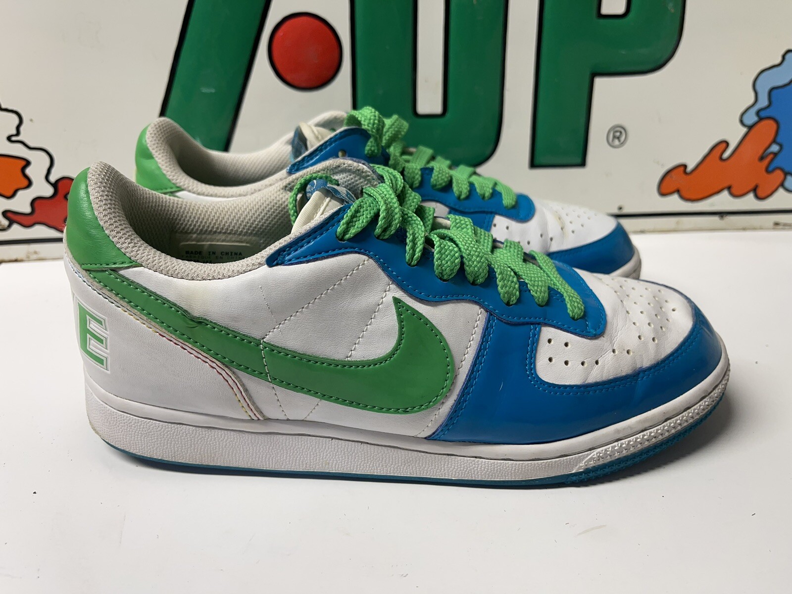2008 NIKE TERMINATOR LOW BASIC TURQUOISE WHITE AN… - image 1