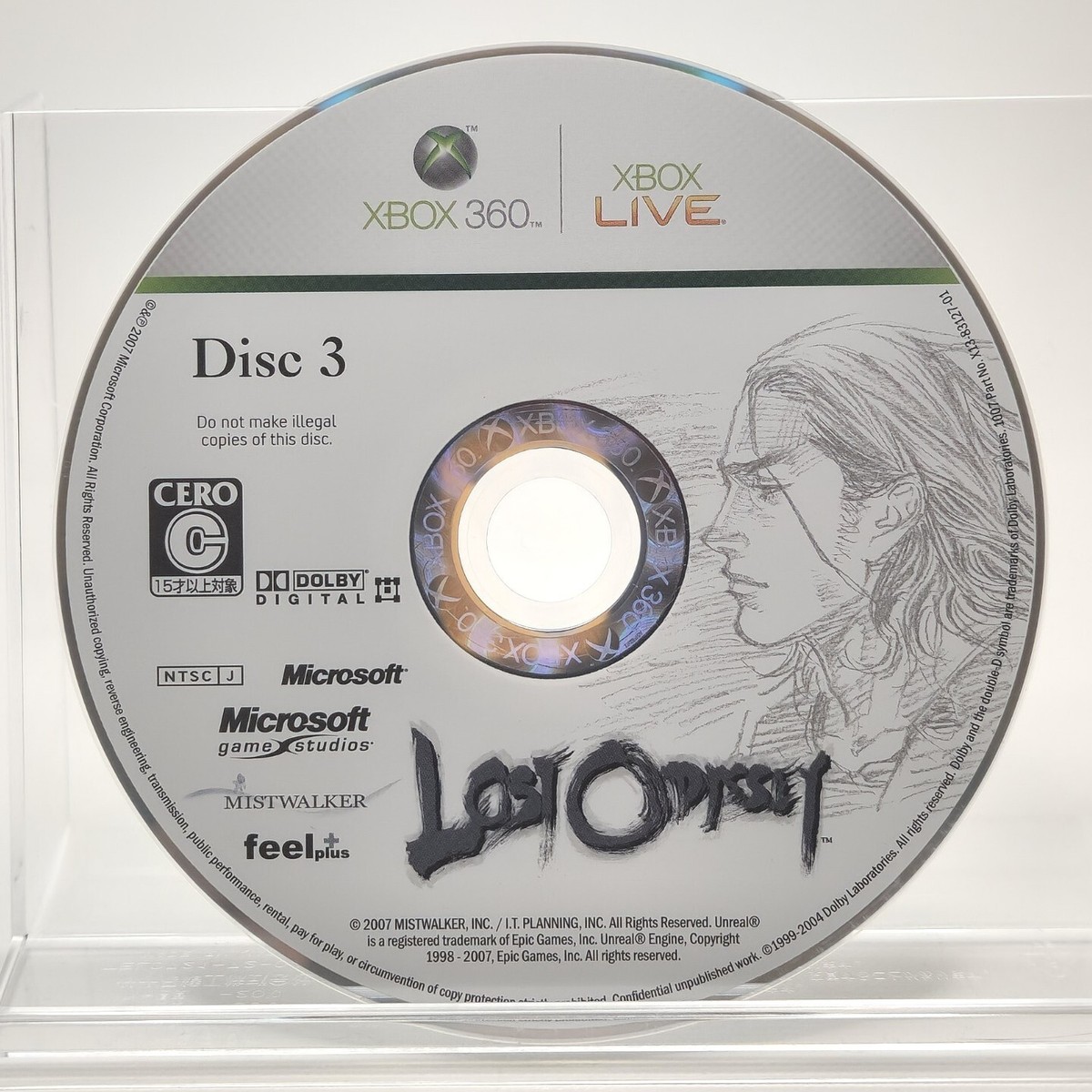 Lost Odyssey XBOX360 Rare Game Takehiko Inoue Nobuo Uematsu Japan