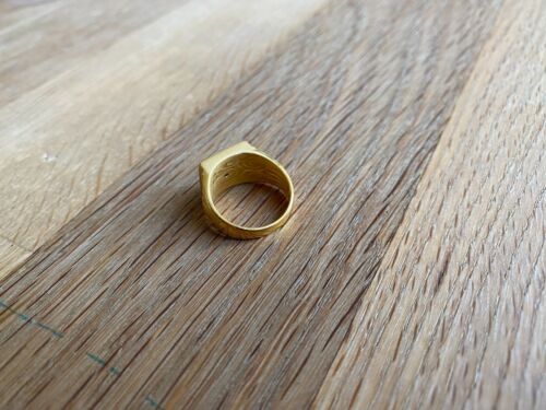 ::Exquisite 999/24ct Gold Ring with Asian Character Rare - Picture 6 of 8