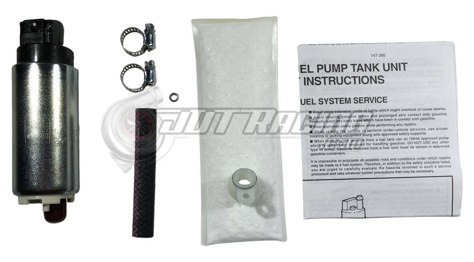 Kit de instalación y bomba de combustible Walbro TI Auto 255lph para Honda Civic Del Sol 1993-1997 Foto 2 de 3