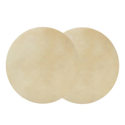 (11.4in）2pcs Drum Head Sheepskin Consistent Clear Sound For African Bongo Drum