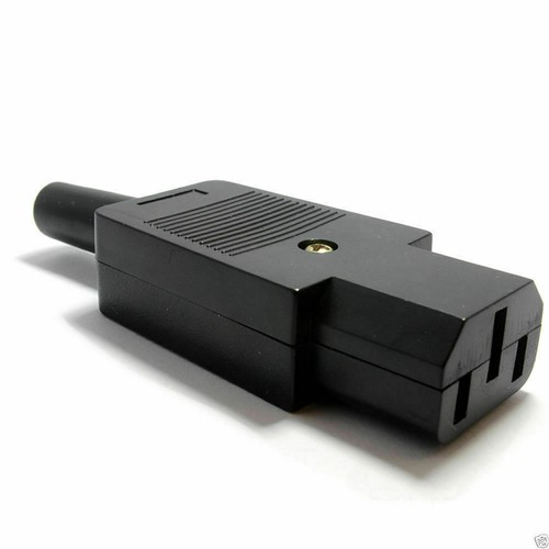 IEC C13 Femelle Inline Démontable Prise Bouilloire Câble Adaptateur Secteur 10A - Photo 13/24