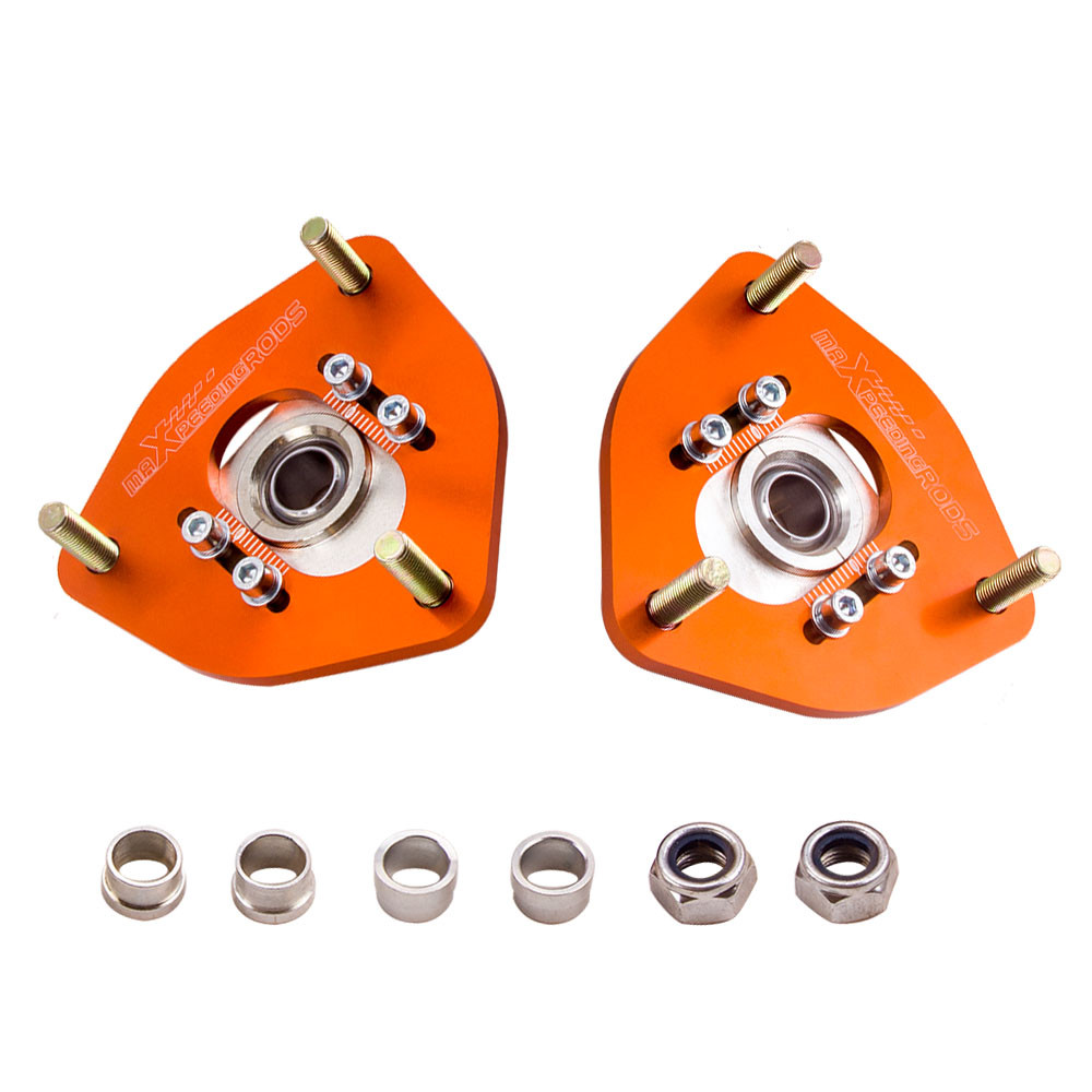 MK1 Pillowball Front Camber Plates / Strut Mount For Genesis Coupe – Fits Coilover Kits