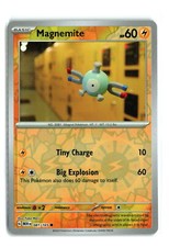 Magnemite 081/165 151 REVERSE HOLO Pokemon TCG NM-LP