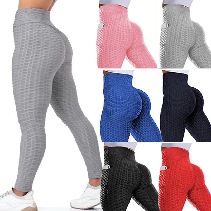 Women Butt Bum Lift Legging High Waist Yoga Pant Anti Cellulite