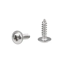 Phillips Pan Head With Washer Screw Self Tapping Screws 2x8mm Pack of 50