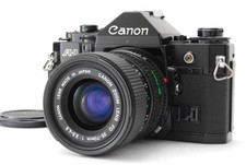  MINT Canon A-1 SLR 35mm Film Camera New FD 35-70mm F3.5-4.5 Lens From JAPAN