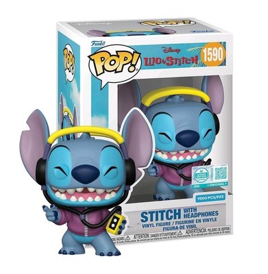 Funko Pop! Disney Lilo & Stitch 1590 Stitch With Headphones 9500