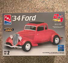 Amt Ertl 34 Ford 2 Kits In 1 125 Plastic Model Kit Skill 2 38405 Amt Ertl 34 Ford 2 Kits In 1 125 Plastic Model Kit Skill 2 38405