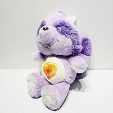 Vintage Care Bears Cousins Bright Heart Raccoon 13" Stuffed Plush Kenner 1984