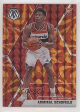 2019-20 Panini Mosaic Rookies Reactive Orange Prizm Admiral Schofield #202 k7p