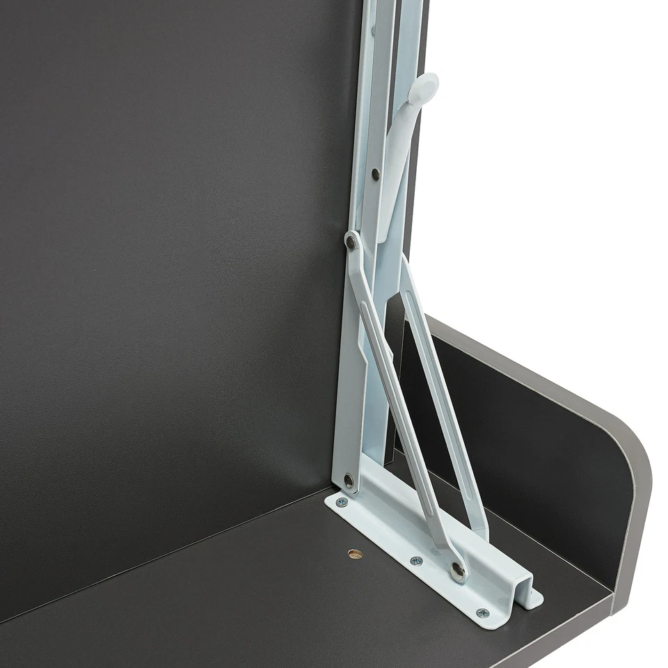 Estantería Montada en la Pared Plegable Ahorro de Espacio Mesa Montada en la Pared Computadora Portátil Escritorio Foto 3 de 4