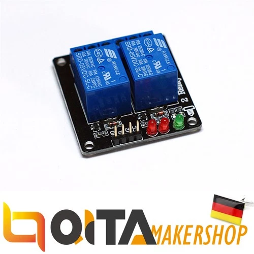 5/220V 2 Channel Relay Shield LED 2 Kanal Relais Modul LED für Arduino Promotion