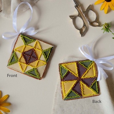 Abris Art Motif of the Sun Kit Bead Embroidery Kit