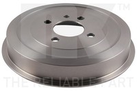 2X NK Bremstrommel 251503 FüR E30 BMW 3Er 316 Ecotronic Baur 318 320 324