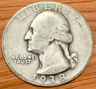 1938-S Washington Quarter (G) Better Date