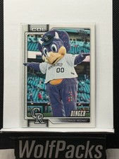 2026 Topps Series 1 Celebration - Mascot Dinger Colorado Rockies #M-4