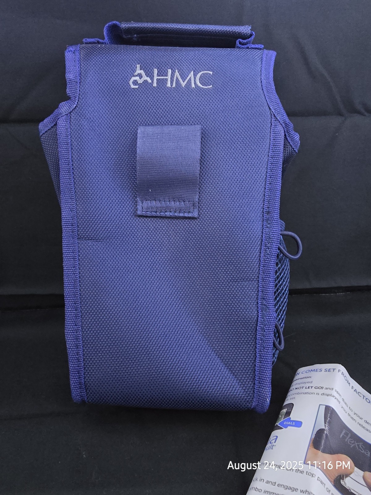 NEW FlexSafe Aqua Vault AntiTheft Portable Safe Slash Resistant Combination Lock