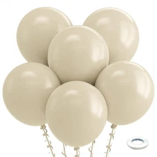 30 Pack 18-Inch White Balloons - Thick Latex for Birthday, Wedding, Gender